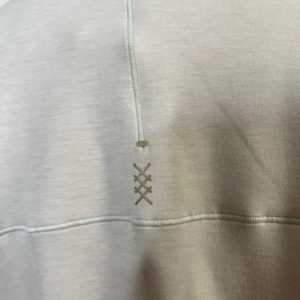 Rhone Pullover DreamGlow 1/2 Zip Womens Size XS Sand Half Zip Cropped Boxy NEW - Picture 6 of 11